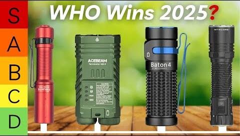Top Flashlights of 2025: Fenix PD36R Pro Leads Market