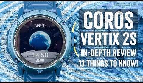 Coros Vertix 2S: Rugged GPS Watch with Extended Battery Life