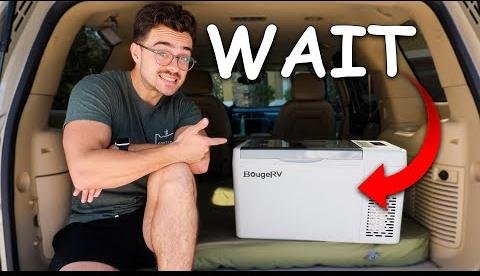 BourgeRV 50L Portable Fridge: Ideal Cooling Solution for Outdoors
